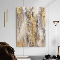 Handmade Oil Painting Canvas Wall Art Decoration Abstract Modern for Home Decor Rolled Frameless Unstretched Painting