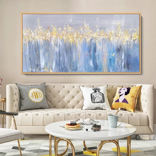 Handmade Oil Painting Canvas Wall Art Decoration Modern Abstract for Home Decor Rolled Frameless Unstretched Painting