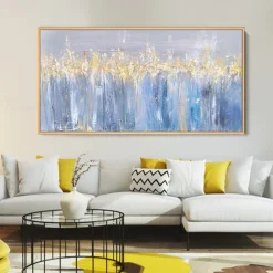 Handmade Oil Painting Canvas Wall Art Decoration Modern Abstract for Home Decor Rolled Frameless Unstretched Painting