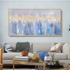 Handmade Oil Painting Canvas Wall Art Decoration Modern Abstract for Home Decor Rolled Frameless Unstretched Painting