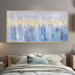 Handmade Oil Painting Canvas Wall Art Decoration Modern Abstract for Home Decor Rolled Frameless Unstretched Painting