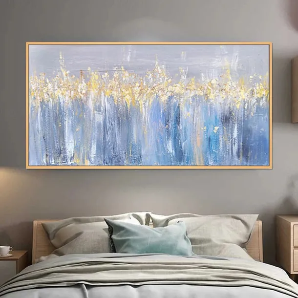 Handmade Oil Painting Canvas Wall Art Decoration Modern Abstract for Home Decor Rolled Frameless Unstretched Painting