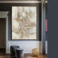 Handmade Oil Painting Canvas Wall Art Decoration Modern Abstract for Home Decor Rolled Frameless Unstretched Painting