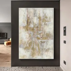 Handmade Oil Painting Canvas Wall Art Decoration Modern Abstract for Home Decor Rolled Frameless Unstretched Painting