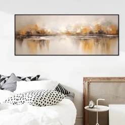 Handmade Oil Painting Canvas Wall Art Decoration Modern Abstract for Home Decor Rolled Frameless Unstretched Painting