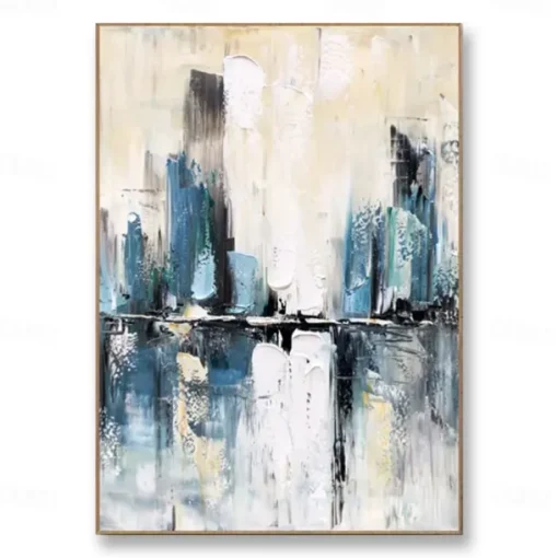 Handmade Oil Painting Canvas Wall Art Decoration Abstract Modern for Home Decor Rolled Frameless Unstretched Painting