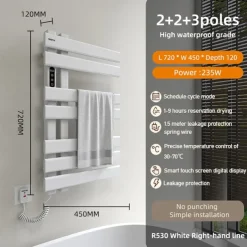 Hangers Safety Boutique / Contemporary Aluminum Bath Organization