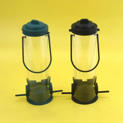 Hanging Bird Feeder Outdoor Hummingbird Food Dispenser for Small Birds Lovebird Macaws Pet Flying Animal Automatic Food Feeding Tool