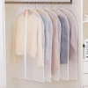 Hanging Garment Bags Clear (24X40 inch/ 5Pcs) Lightweight Clear Suit Bag Full Zipper Dust-Proof Clothes Cover Bags Hanging Garment Bags for Clothes with Closet Storage and Travel