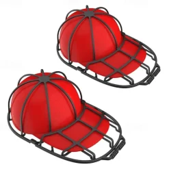Hat Washers Baseball Hat Cleaners Fit for Adult Kid's Hat Washer Frame Cage Storage Hat Protector Racks for Washing Machine
