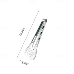 Heavy Duty Stainless Steel Food BBQ Clip - Durable Outdoor Grilling Tongs for Grilling Large Cuts of Meat