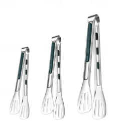 Heavy Duty Stainless Steel Food BBQ Clip - Durable Outdoor Grilling Tongs for Grilling Large Cuts of Meat