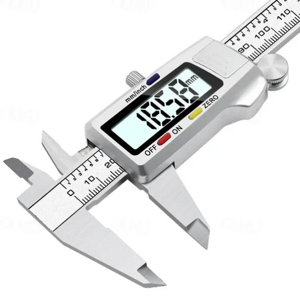 High Precision Digital Display Caliper 0-150 Mm Measuring Tools Metal Stainless Steel Vernier Caliper