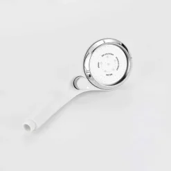 High Pressure Shower Head with Stop Button Water Pressure Adjustable Exquisite Spray Saving Large Panel ABS Shower Spray Nozzle Handhold Shower head Water Saving Stepless Adjustable Button Rotating