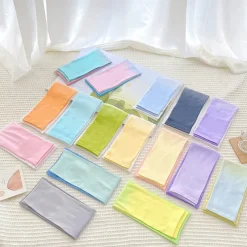 Home Gradient Ice Silk Arm Sleeves UV Protection Cooling UPF 50+ Sun Sleeves Sunscreen Covers Compression Warmer Gloves for Men Women Running Cycling Driving Fishing Colour Gradient