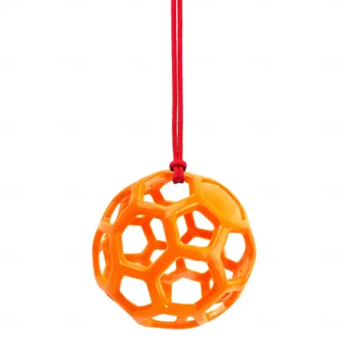 Horse Feeding Toy Ball Hanging Horse Toy Stable Feeding Ball, Stretch Resistant TPR Hay Feeder Toy Ball