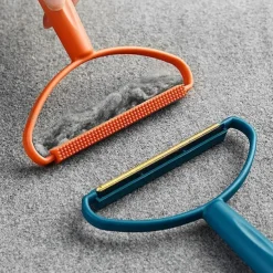 Household Manual Hair Remover, Double Sided Pure Copper Portable Household Hair Remover, Suitable For Nylon & Woolen Cloth