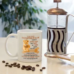 I Gave You My Amazing Son - Best Gift For Daughter-In-Law 11oz Ceramic Mug - White Gift for Friends - Ideal for Coffee Tea and Chocolate