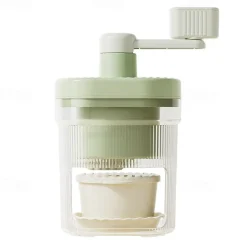 Ice Shaver and Snow Cone Machine - Premium Portable Ice Crusher and Shaved Ice Machine with Free Ice Cube Trays - BPA Free