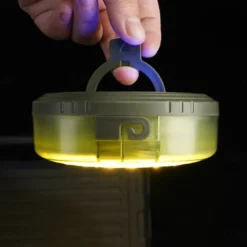 2-in-1 Camping Light LED Reel String Lights Outdoor Camping Lamp Recyclable LED Atmosphere Light for Garden Tent Room Decor