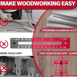 4-in-1 Milling Template Router Holder, Multifunctional Cabinet Hardware Jig and Router Guide, Router Circle Cutting Device for Router Tool, Adjustable Milling Fixture