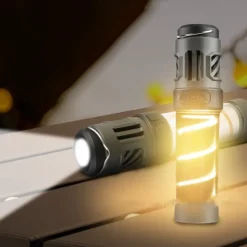 3-in-1 Outdoor Mosquito Repellent Light with Flashlight & Camping Lantern, Long Battery Life Mosquito Repellent Light with Warm Light Atmosphere Outdoor Camping Light