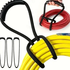 24-Inch Heavy-Duty Storage Strap with Handle - Durable Adjustable and Versatile Organizer for Extension Cords Hoses and More - Perfect for Home Garage Boat RV and Outdoor Use