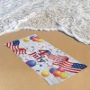 Independence Day Flag Beach Towel 100% Micro Fiber Oversized Soft and Quick-drying Bathroom Towel Super Absorbent Towel Lightweight Travel Towel Suitable for Outdoor Hiking Backpacking