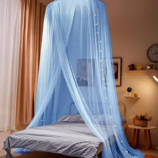 Indoor Mosquito Canopy Net with Top Easy Installation Suitable for Couples Family Encryption Thickening Version