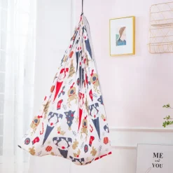 Indoor Therapy Swing for Kids Child and Teens Adjustable Aerial Flying Yoga Hammock Has A Calming Effect On Children Needs