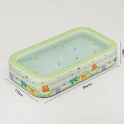 Inflatable Home Ocean Ball Pool, PVC Material, Multiple Components Included, No Electricity Required, for Yard, Indoor, Festival Gift