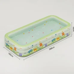 Inflatable Home Ocean Ball Pool, PVC Material, Multiple Components Included, No Electricity Required, for Yard, Indoor, Festival Gift