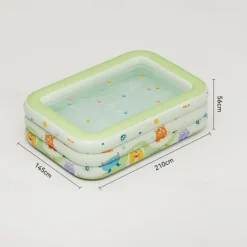 Inflatable Home Ocean Ball Pool, PVC Material, Multiple Components Included, No Electricity Required, for Yard, Indoor, Festival Gift