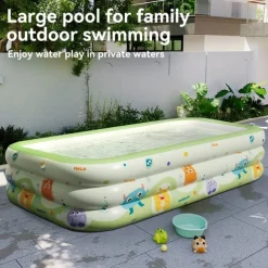 Inflatable Home Ocean Ball Pool, PVC Material, Multiple Components Included, No Electricity Required, for Yard, Indoor, Festival Gift