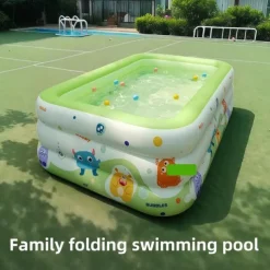 Inflatable Home Ocean Ball Pool, PVC Material, Multiple Components Included, No Electricity Required, for Yard, Indoor, Festival Gift