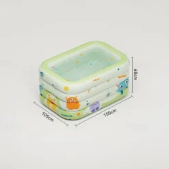 Inflatable Home Ocean Ball Pool, PVC Material, Multiple Components Included, No Electricity Required, for Yard, Indoor, Festival Gift