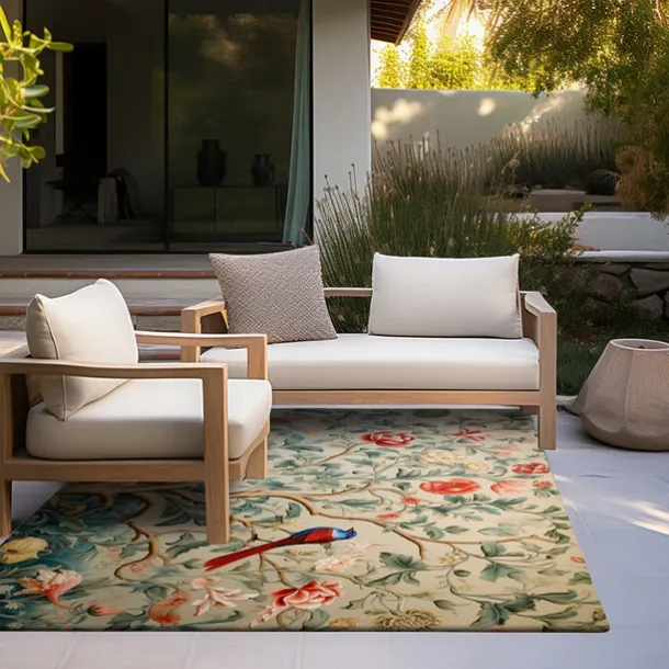 Inspired by William Morris Area Rug Kitchen Mat Non-Slip Oil Proof Floor Mat Livingroom Rug Indoor Outdoor Mat Bedroom Decor Bathroom Mat Entrance Rug Door Mat Bird Tree of Life