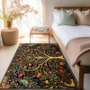 Inspired by William Morris Area Rug Kitchen Mat Non-Slip Oil Proof Floor Mat Livingroom Rug Indoor Outdoor Mat Bedroom Decor Bathroom Mat Entrance Rug Door Mat Bird Tree of Life