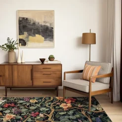 Inspired William Morris Area Rug Kitchen Mat Non-Slip Oil Proof Floor Mat Livingroom Rug Indoor Outdoor Mat Bedroom Decor Bathroom Mat Entrance Rug Door Mat