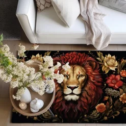 Inspired William Morris Area Rug Kitchen Mat Non-Slip Oil Proof Floor Mat Livingroom Rug Indoor Outdoor Mat Bedroom Decor Bathroom Mat Entrance Rug Door Matg Door Mat