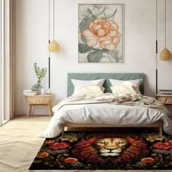 Inspired William Morris Area Rug Kitchen Mat Non-Slip Oil Proof Floor Mat Livingroom Rug Indoor Outdoor Mat Bedroom Decor Bathroom Mat Entrance Rug Door Matg Door Mat