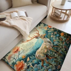 Inspired William Morris Area Rug Kitchen Mat Non-Slip Oil Proof Floor Mat Livingroom Rug Indoor Outdoor Mat Bedroom Decor Bathroom Mat Entrance Rug Door Matg Door Mat