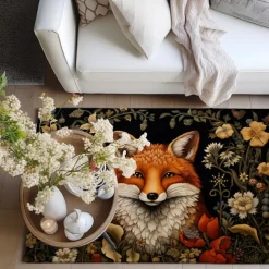 Inspired William Morris Area Rug Kitchen Mat Non-Slip Oil Proof Floor Mat Livingroom Rug Indoor Outdoor Mat Bedroom Decor Bathroom Mat Entrance Rug Door Matg Door Mat