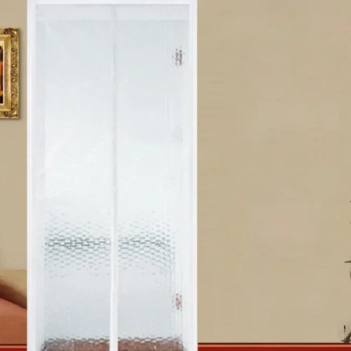 Insulated Door Screen, Door Curtain, Thermal Magnetic Self-Sealing EVA, Keep Cold Out Door Cover Auto Closer for Kitchen, Bedroom, Air Conditioner Room