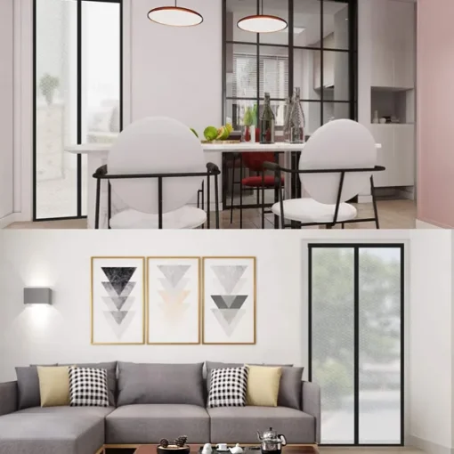 Insulated Door Screen, Door Curtain, Thermal Magnetic Self-Sealing EVA, Keep Cold Out Door Cover Auto Closer for Kitchen, Bedroom, Air Conditioner Room