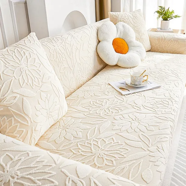 Jacquard Velvet Elastic Sofa Cover All-Inclusive Universal Cover Four Seasons Universal New 2025 Anti-Cat Scratch Dust-Proof Sofa Cover