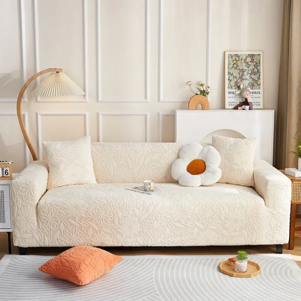 Jacquard Velvet Elastic Sofa Cover All-Inclusive Universal Cover Four Seasons Universal New 2025 Anti-Cat Scratch Dust-Proof Sofa Cover