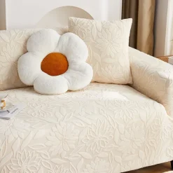 Jacquard Velvet Elastic Sofa Cover All-Inclusive Universal Cover Four Seasons Universal New 2025 Anti-Cat Scratch Dust-Proof Sofa Cover