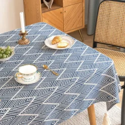 Japanese-style Wavy Tablecloth
