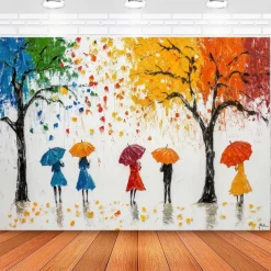 June Pride Month Rainbow Painting Hanging Tapestry Wall Art Large Tapestry Mural Decor Photograph Backdrop Blanket Curtain Home Bedroom Living Room Decoration